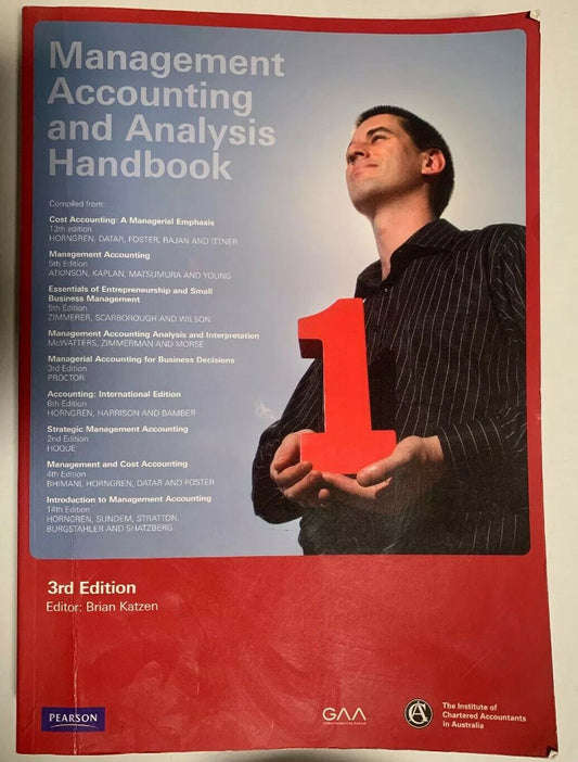 Management Accounting And Analysis Handbook 3rd Edition By Brian Katzen