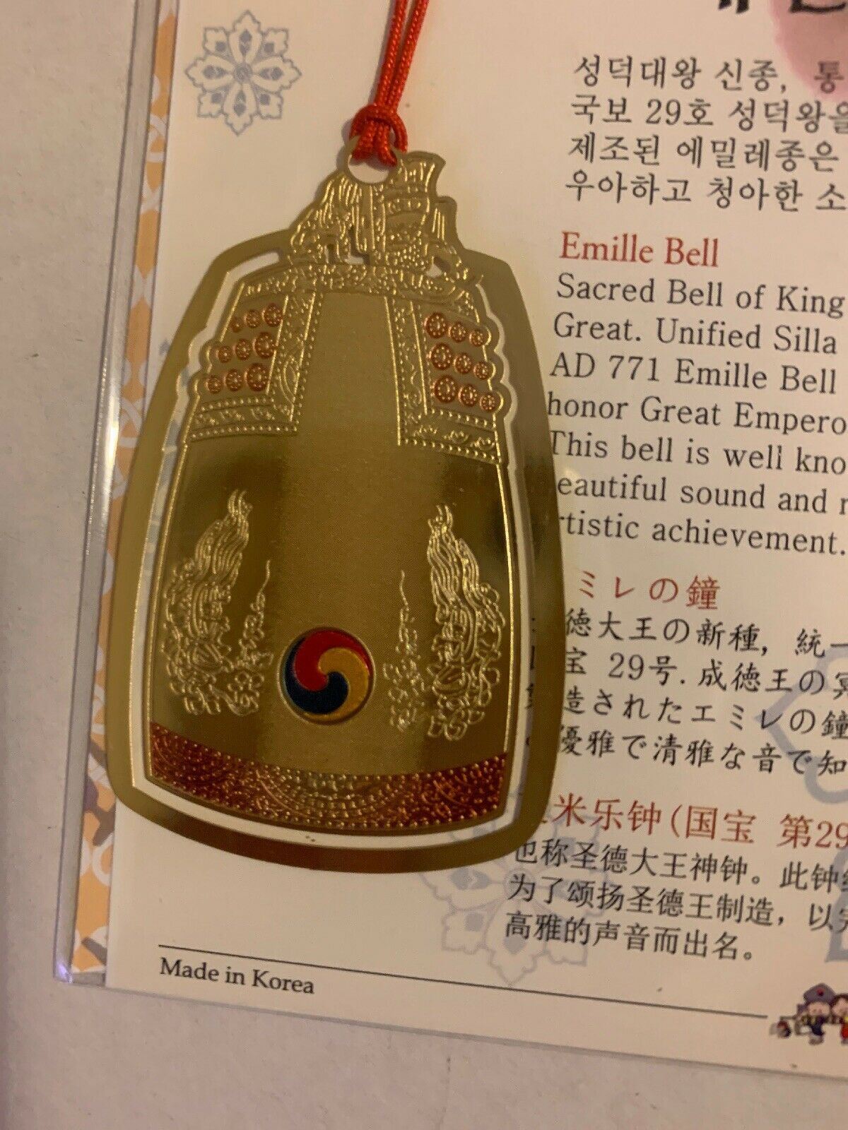 Korean Gold Plated Bookmark - Emille Bell