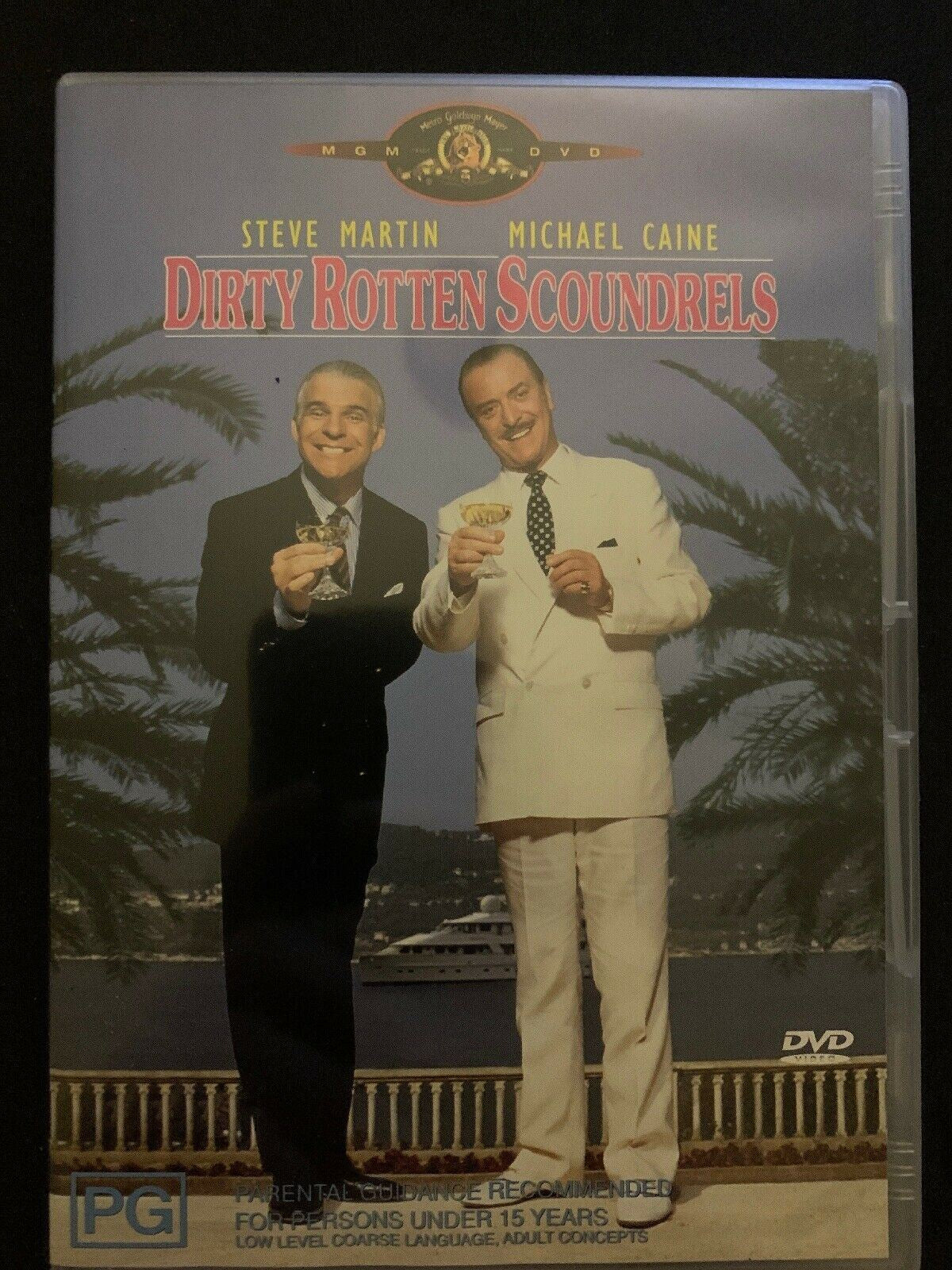 Dirty Rotten Scoundrels (1988, DVD) Region 4
