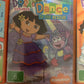3x Dora The Explorer DVD - Dance To The Rescue, Super Silly Fiesta, It's a party
