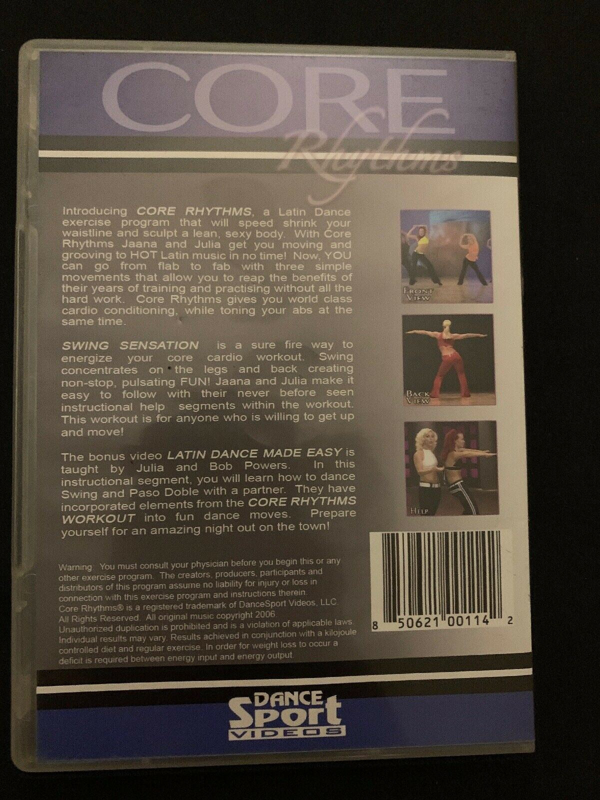 Core Rhythms: Dance Exercise Program - Salsa Blast & Swing Sensation (2x DVD)