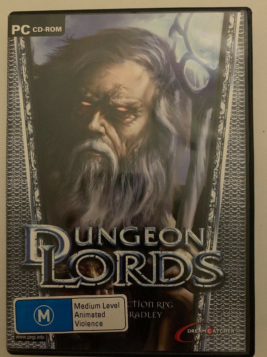 Dungeon Lords PC CD 3 CD set 2006 Action RPG Game Aussie Seller