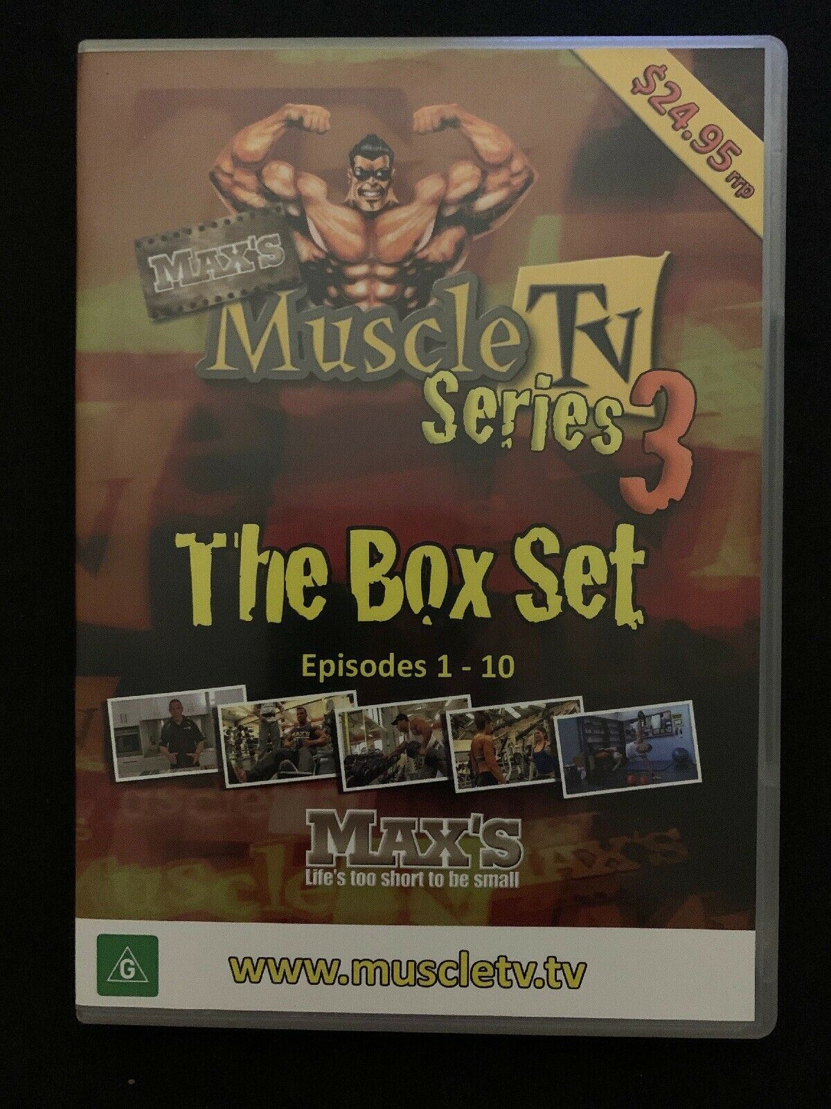 Muscle TV Series 3 The DVD Box Set Tony Doherty