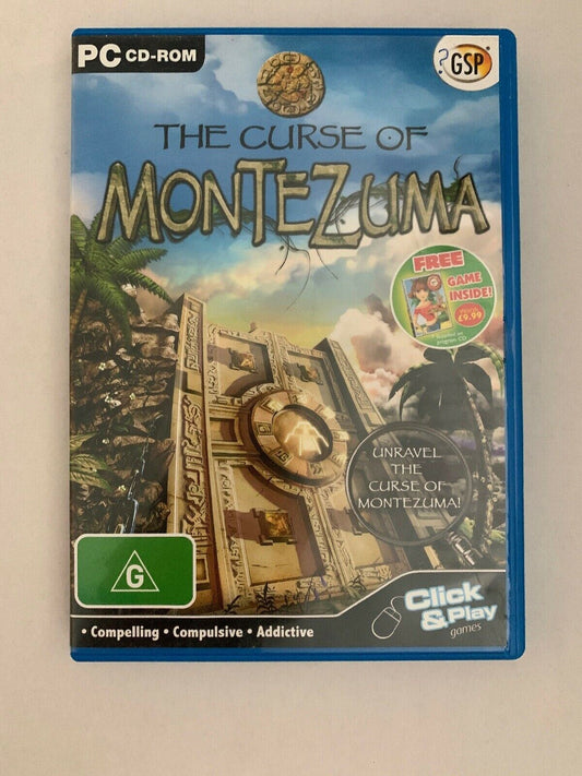 The Curse of Montezuma - PC CD-ROM Puzzle Game