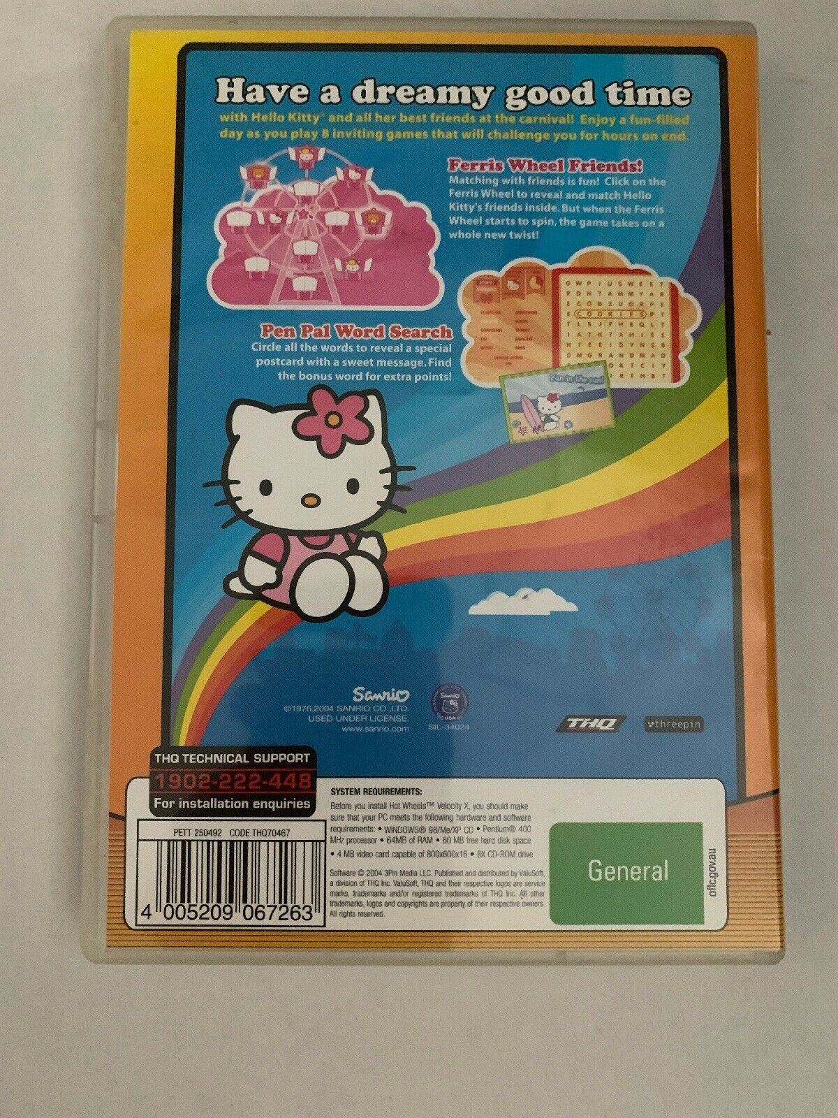 Hello Kitty Dream Carnival PC CDROM (2004)