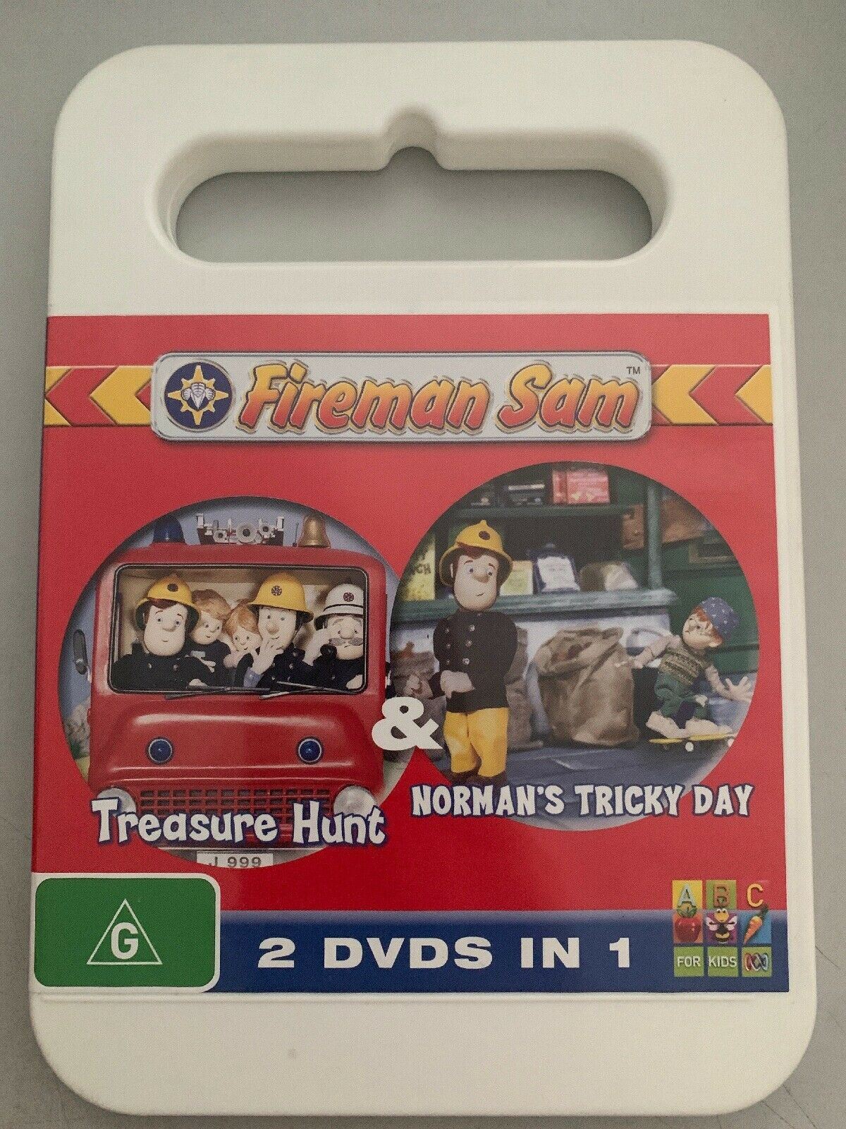 Fireman Sam - Norman's Tricky Day / Treasure Hunt DVD Region 4