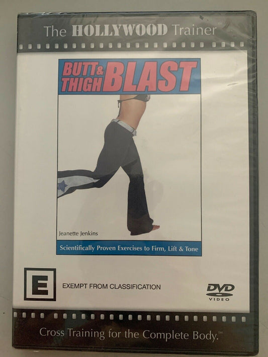 Butt & Thigh Blast Exercise DVD : Brand New