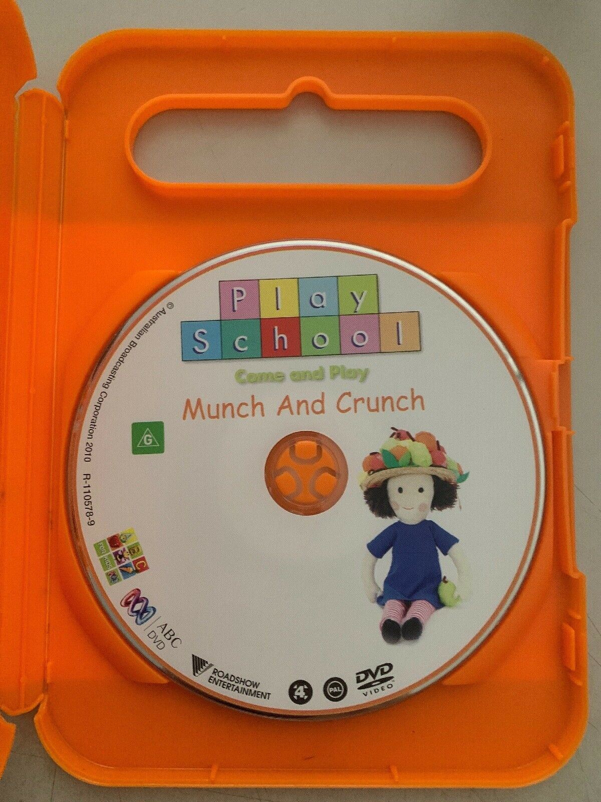 Play School - Munch And Crunch (DVD) ABC For Kids - Region 4