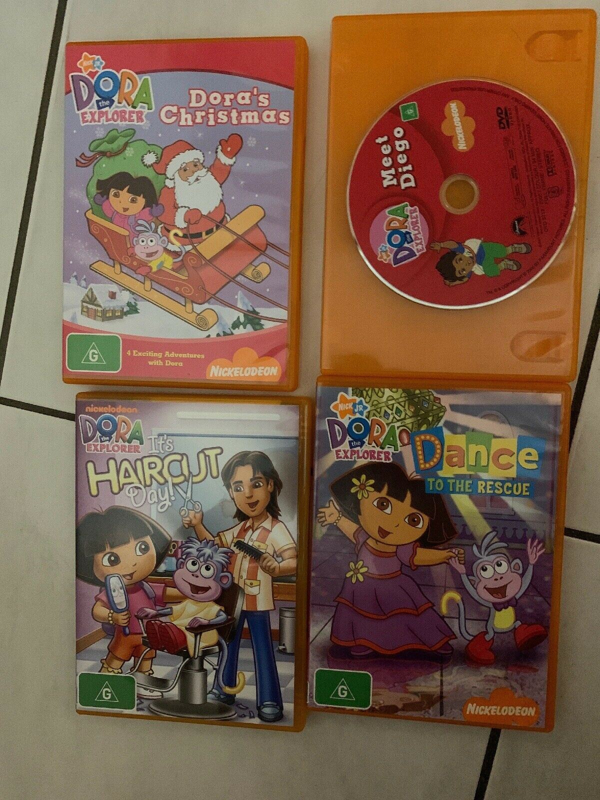 26x DVD's Dora The Explorer And Go Diego Go DVD collection Region 4