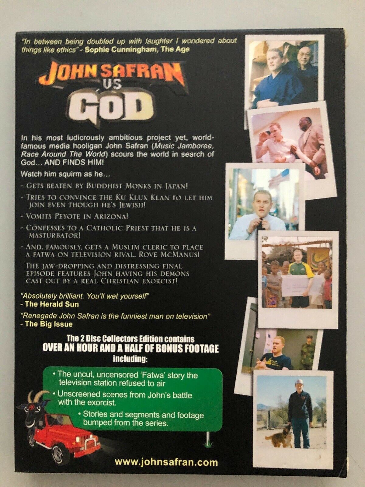 John Safran vs God (DVD) - Two Disc Collector's Edition