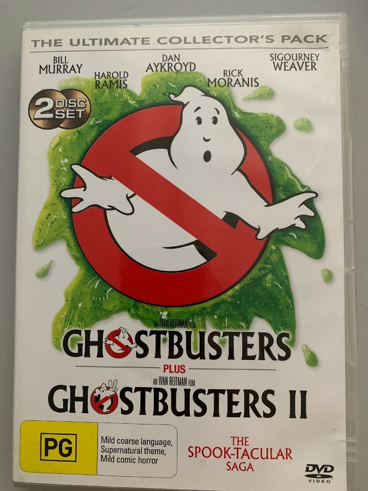 Ghostbusters / Ghostbusters II (DVD) Bill Murray, Harold Ramis, Dan Aykroyd