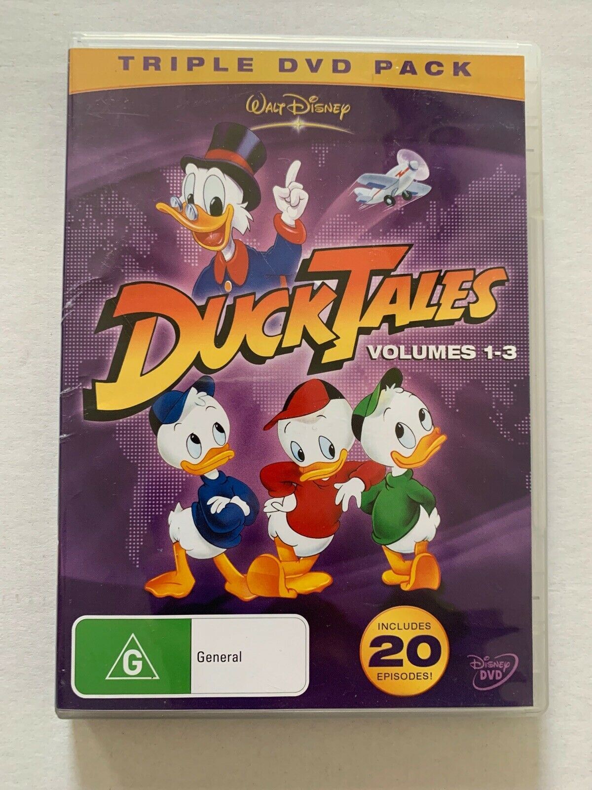 Ducktales volume 1, 2 & 3 DVD R4 Triple DVD