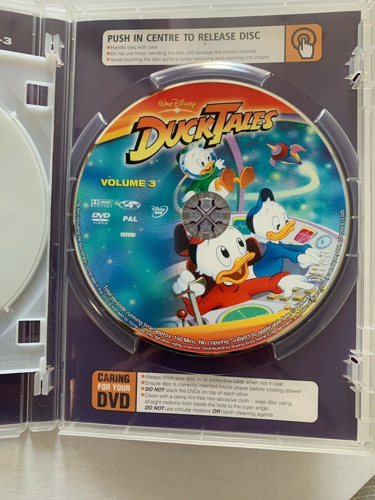 Ducktales volume 1, 2 & 3 DVD R4 Triple DVD