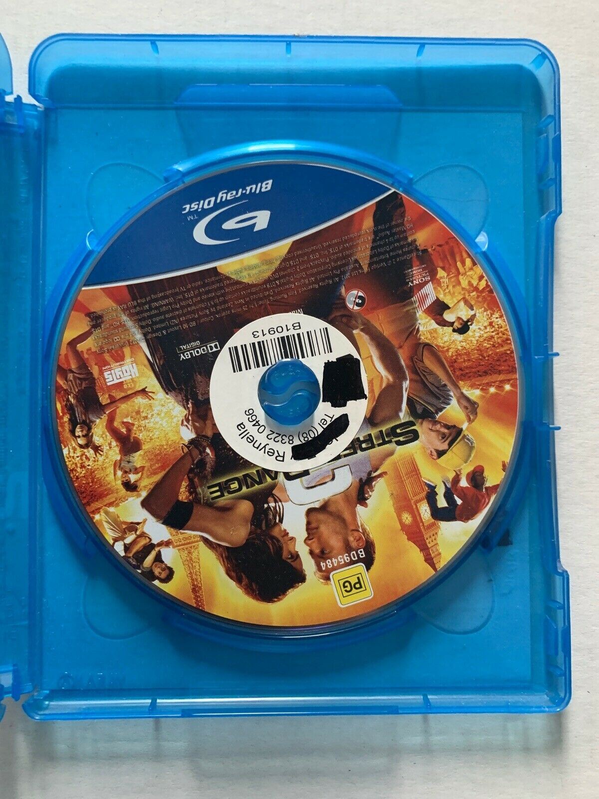Streetdance 2 (Blu-ray) Region B Dancing - Tom Conti, Giwa - FREE Aus Postage