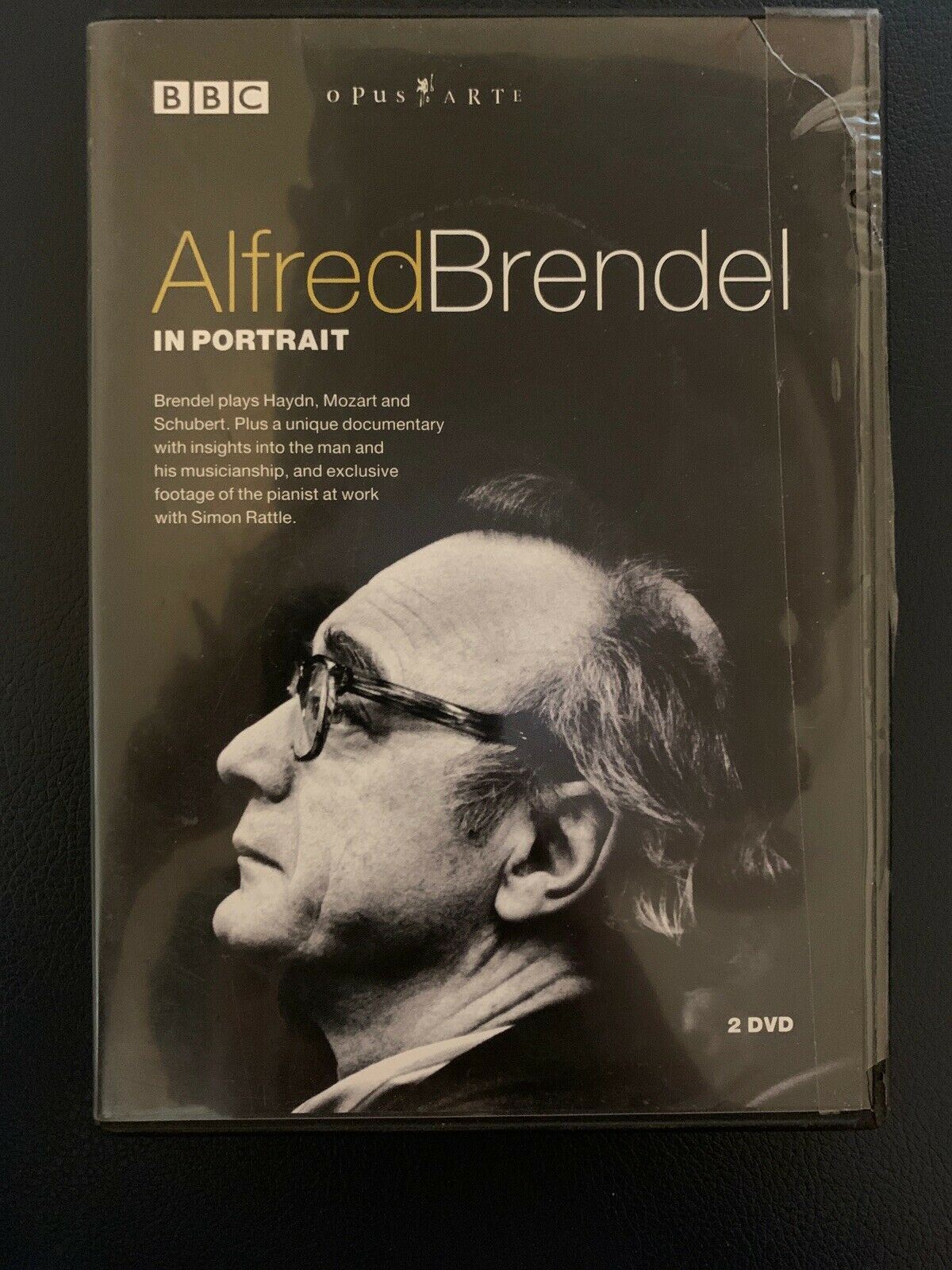 ALFRED BRENDEL - In Portrait 2-DVD's Set Haydn Mozart Schubert