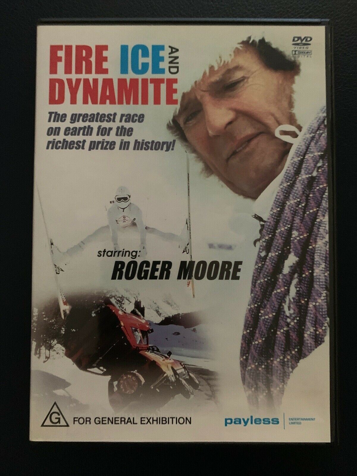 Fire Ice And Dynamite DVD 1990 Roger Moore Movie