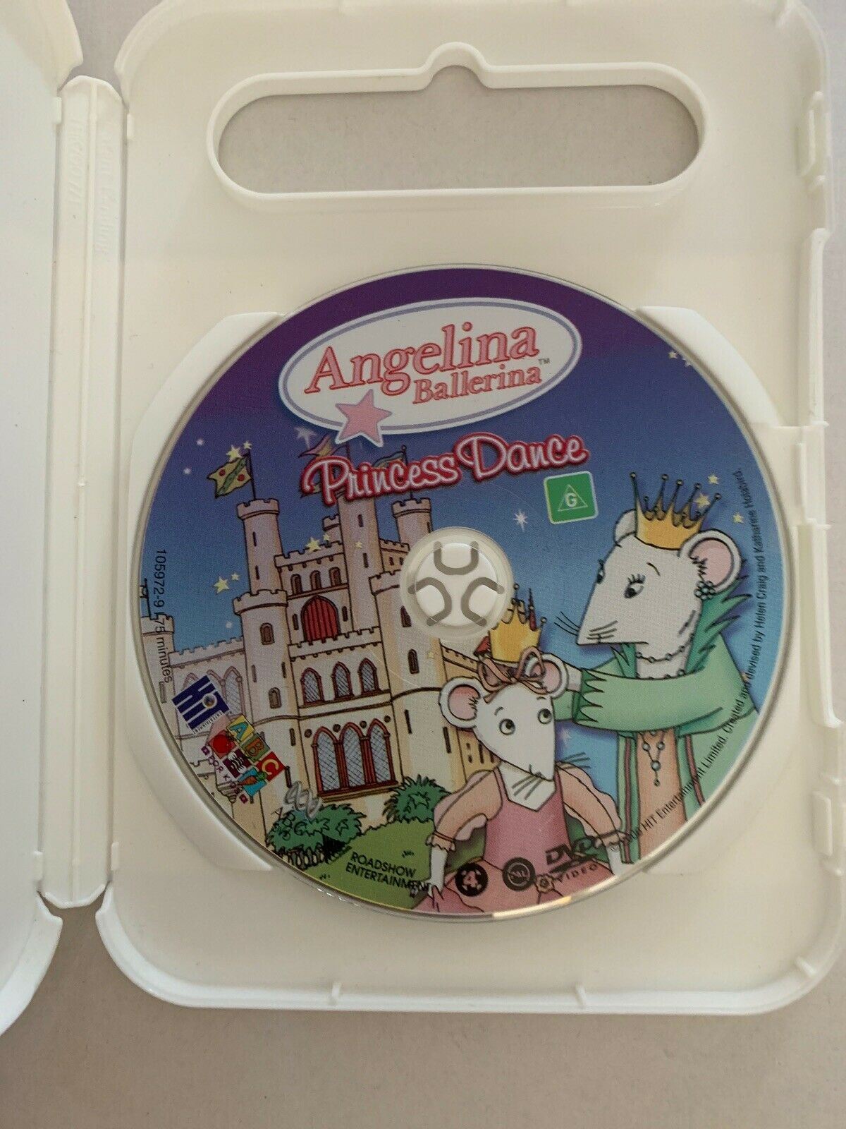 Angelina Ballerina - Princess Dance (DVD, 2006) Region 4 ABC For Kids