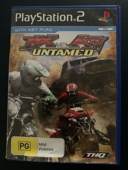 MX vs ATV Untamed - PLAYSTATION 2 PS2