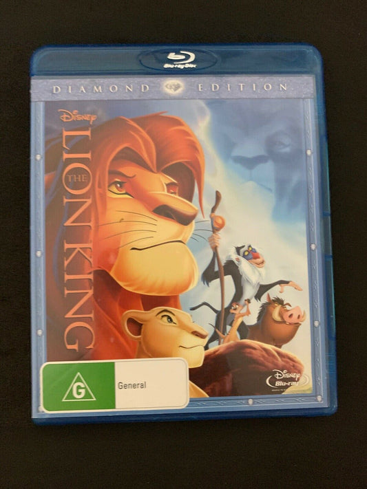 The Lion King - Diamond Edition (Blu-ray, 1994, 2-Disc Set) Region B