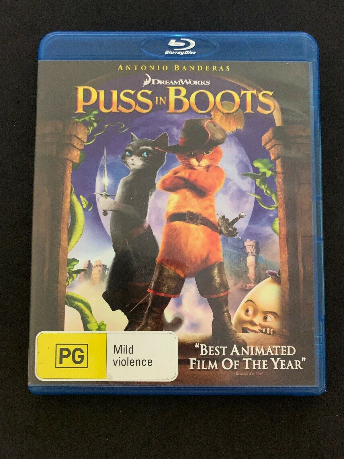 Puss in Boots - Blu-Ray Region B – Retro Unit