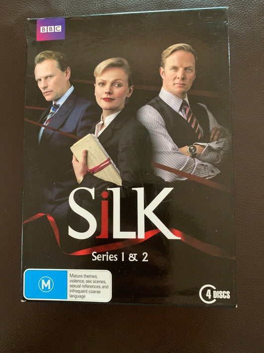 Silk : Series 1-2 (DVD, 2012) BBC Region 4