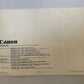 Canon Canola P1010 Instructions Manual English Edition