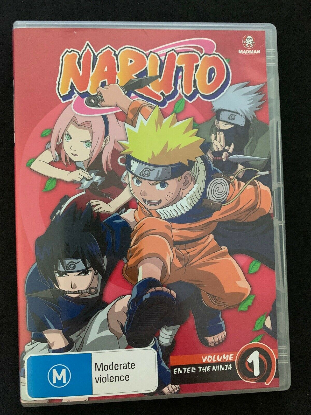 Naruto - Enter The Ninja (Uncut) : Vol 1 (DVD, 2006)