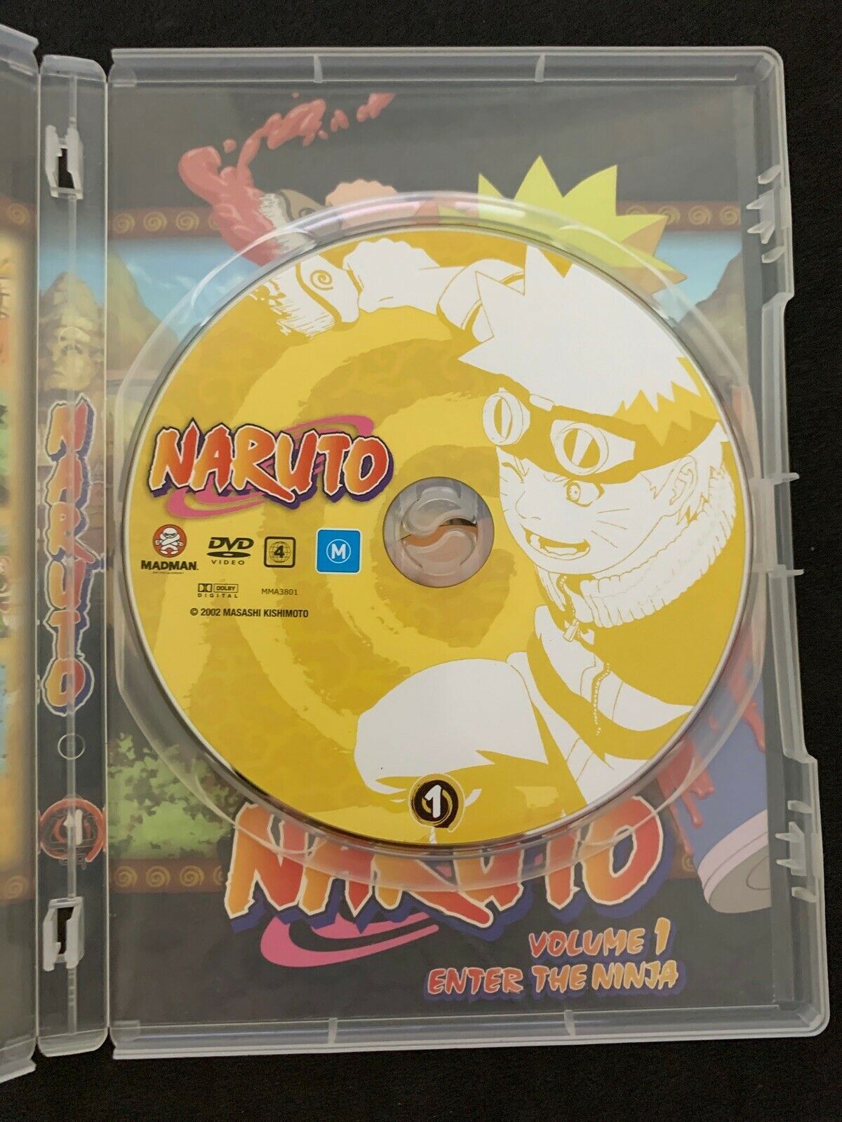 Naruto - Enter The Ninja (Uncut) : Vol 1 (DVD, 2006)