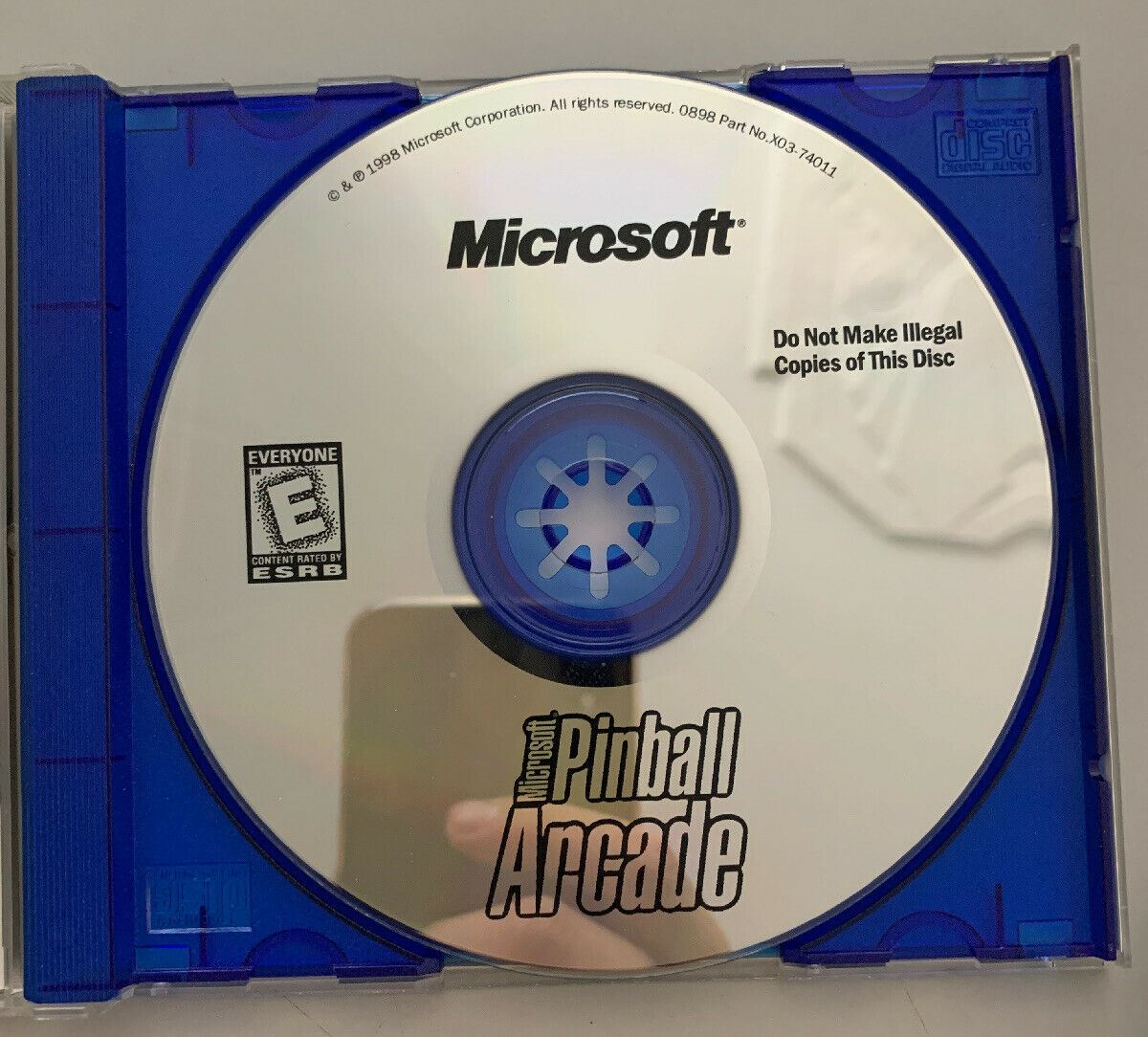 Microsoft Pinball Arcade PC CD GAME - Classic Game FREE POST