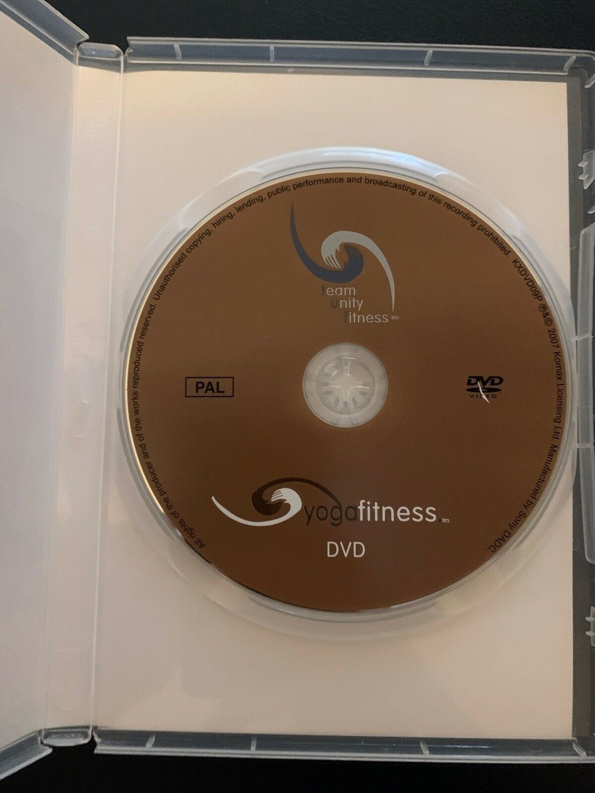 YOGA FITNESS WORKOUT ~ DVD - Beginner To Intermediate