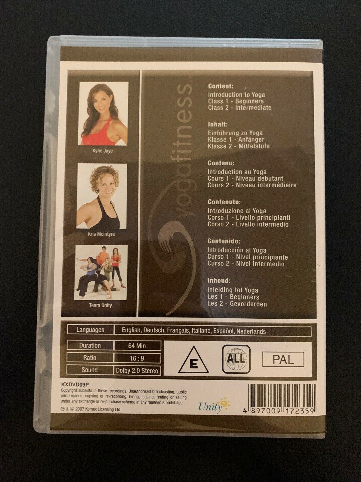 YOGA FITNESS WORKOUT ~ DVD - Beginner To Intermediate