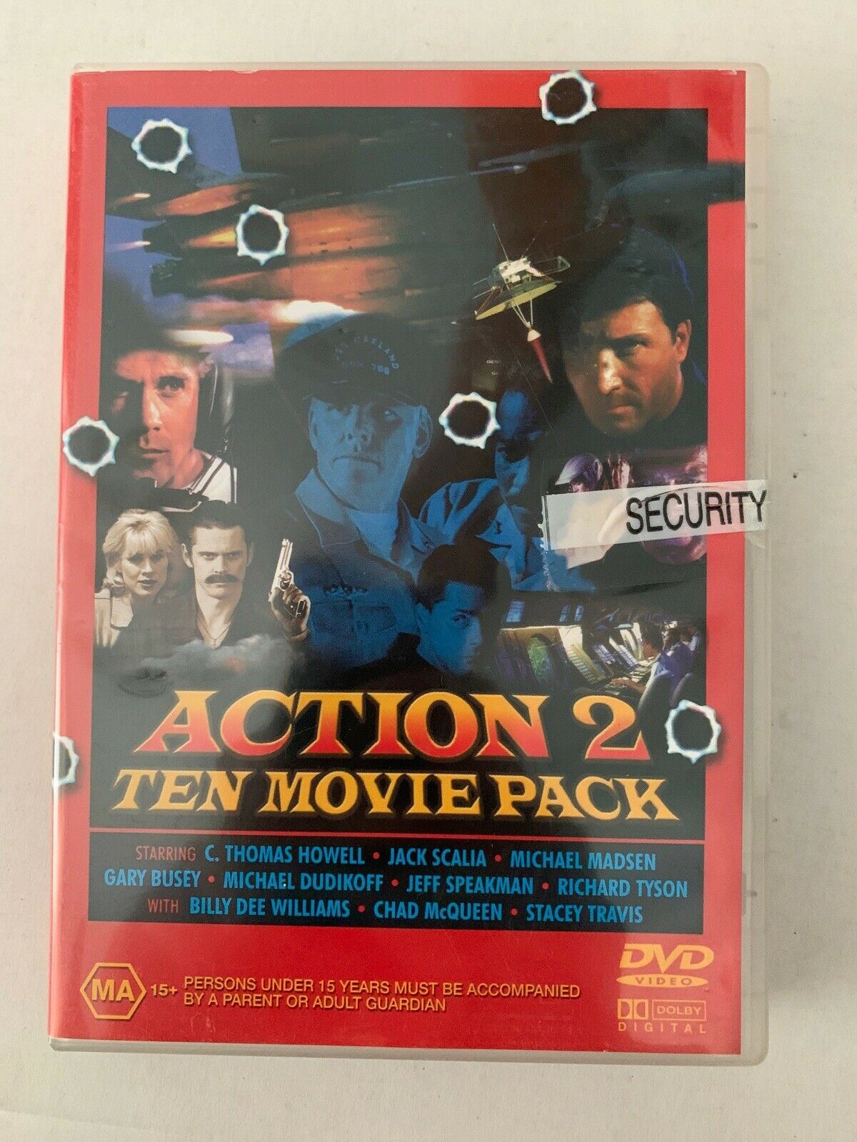 Action Pack 2 Ten Movie Pack DVD Set - Surface to Air, Crash Dive, Pure Danger