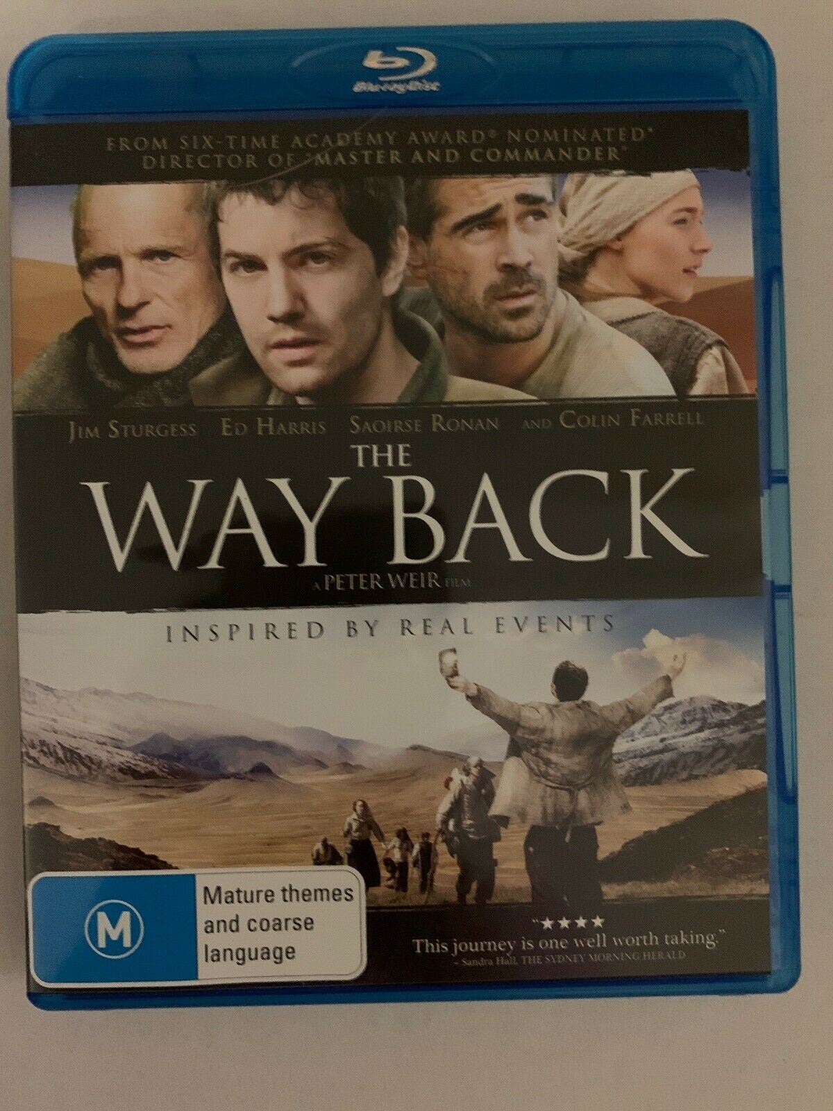 The Way Back (Blu-ray, 2011) Peter Weir. Region B