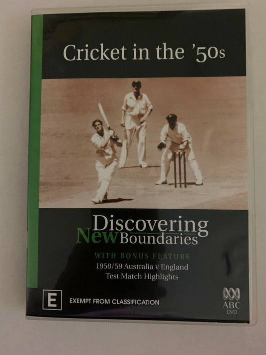 Cricket In The 50's - Discovering New Boundaries (DVD, 2006) Region 4. ABC DVD