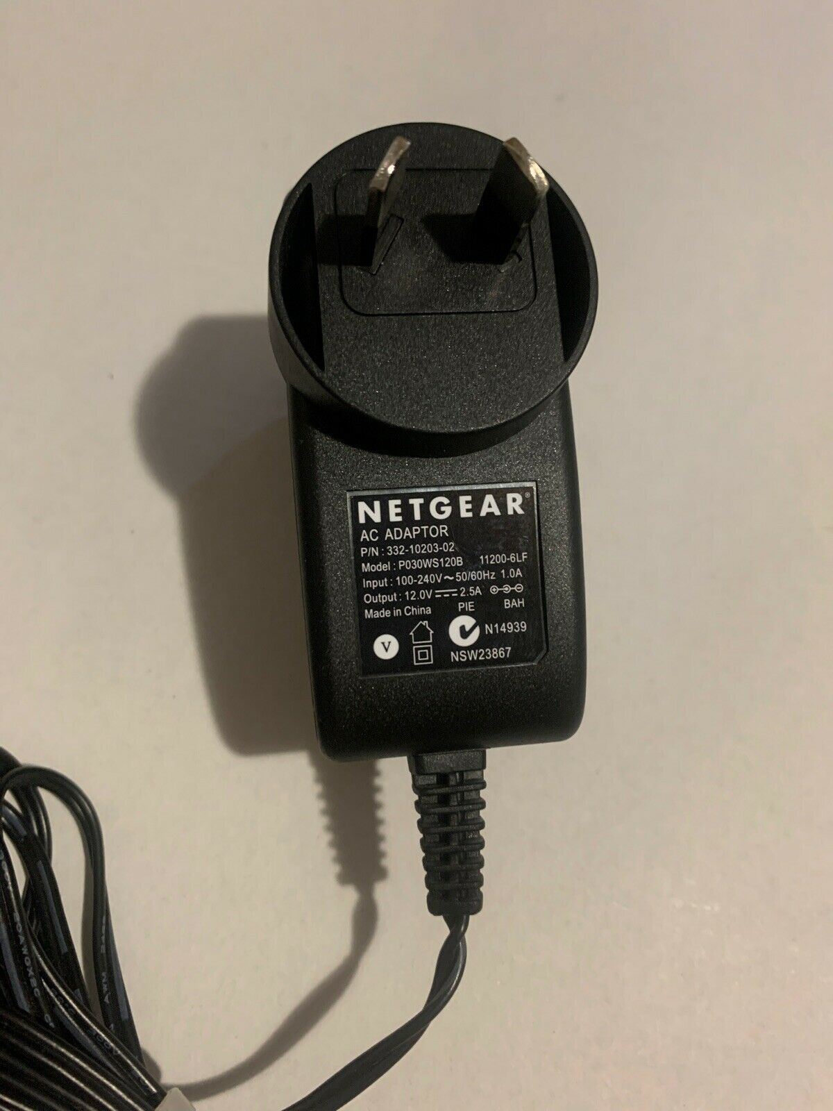 Genuine Netgear P030WS120B AC Adapter P030WS120B For Router