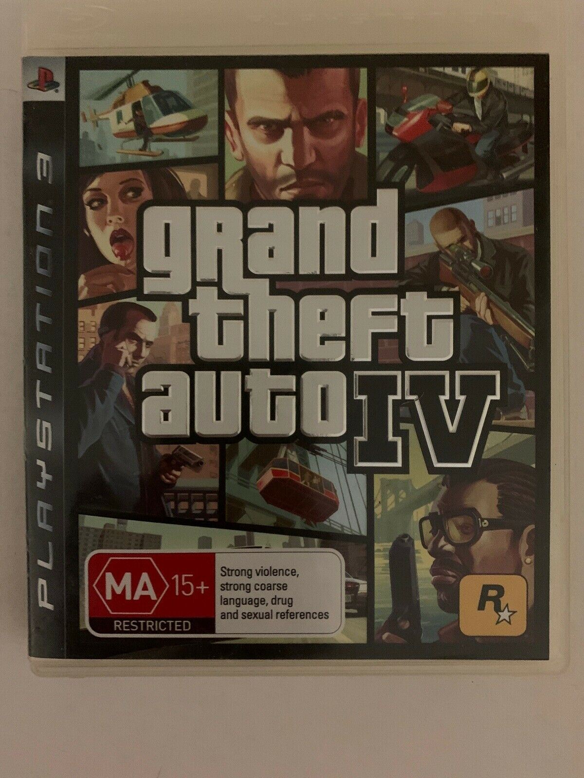 Grand Theft Auto IV - PS3 PAL With Manual And Map