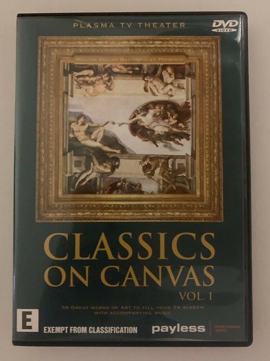 Classics On Canvas Vol 1 - Rare- Aus Stock  DVD