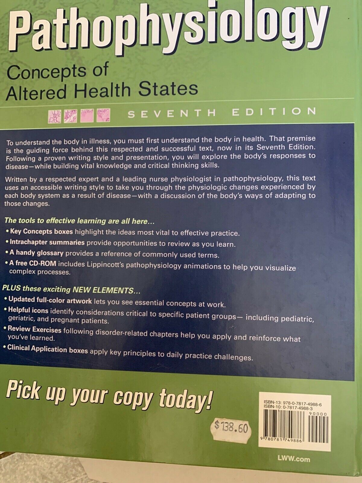 Pathophysiology : Concepts of Altered Health States by Carol Mattson Porth...