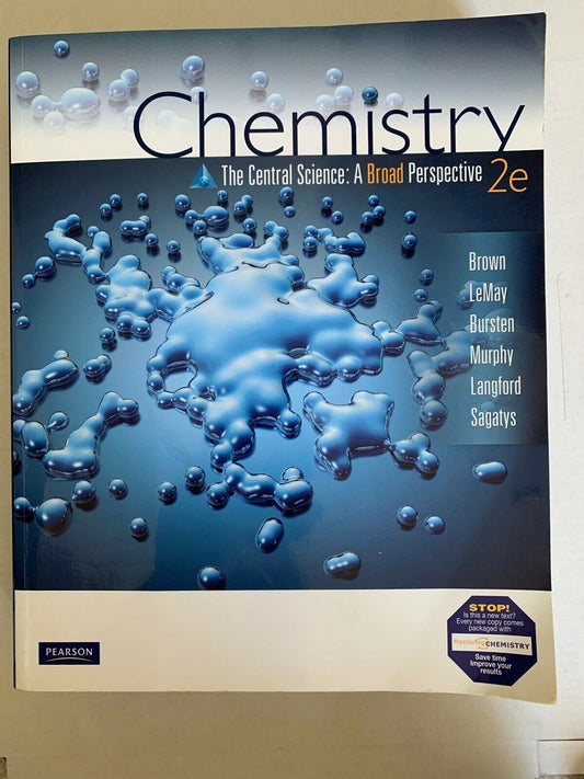 Chemistry - The Central Science: A Broad Perspective 2e. Brown LeMay Bursten