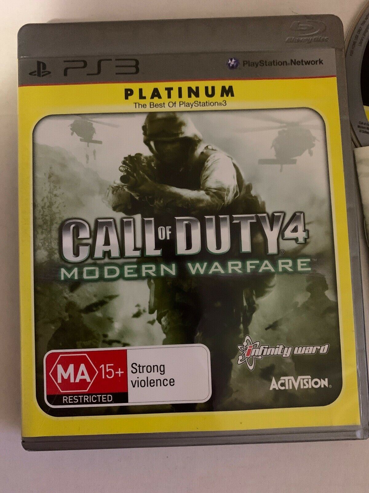 Call of Duty 4 Modern Warfare - PS3 - Complete With Manual - Aussie Seller