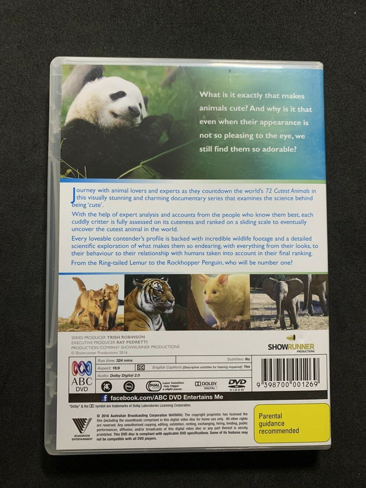 72 Cutest Animals (DVD, 2016) ABC Region 4