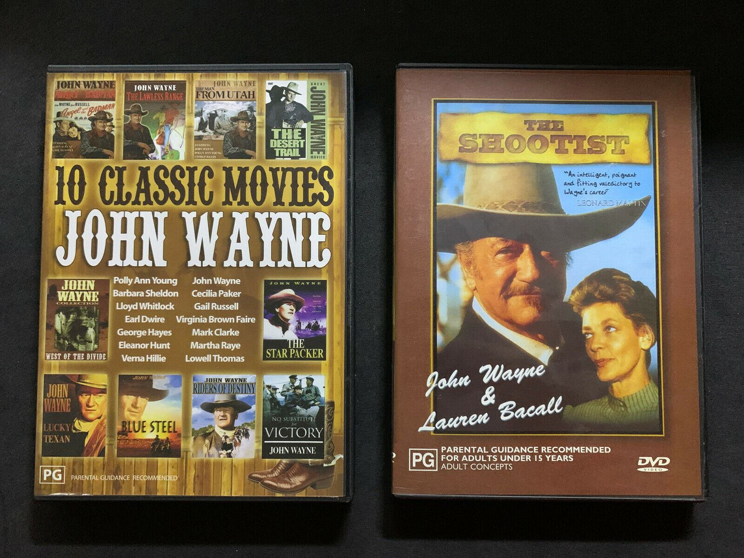 11 CLASSIC John Wayne Movies DVD