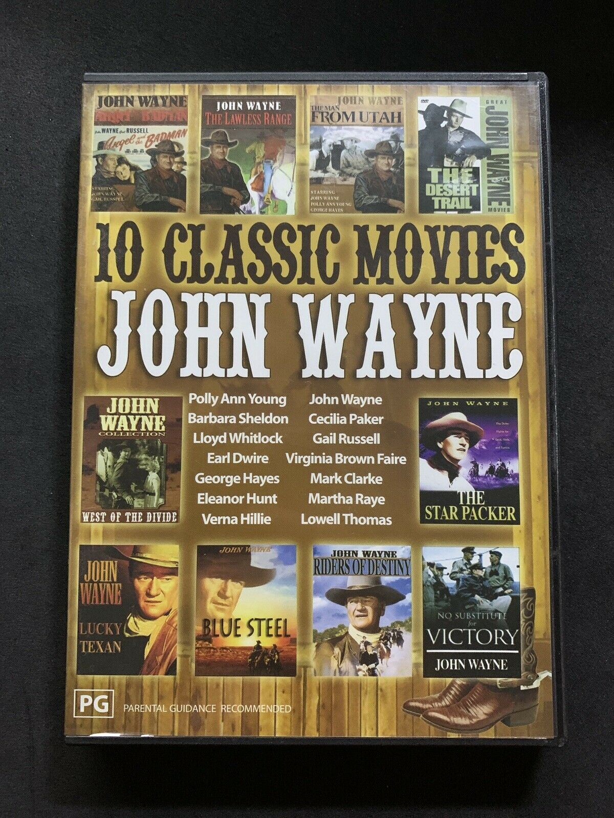 11 CLASSIC John Wayne Movies DVD