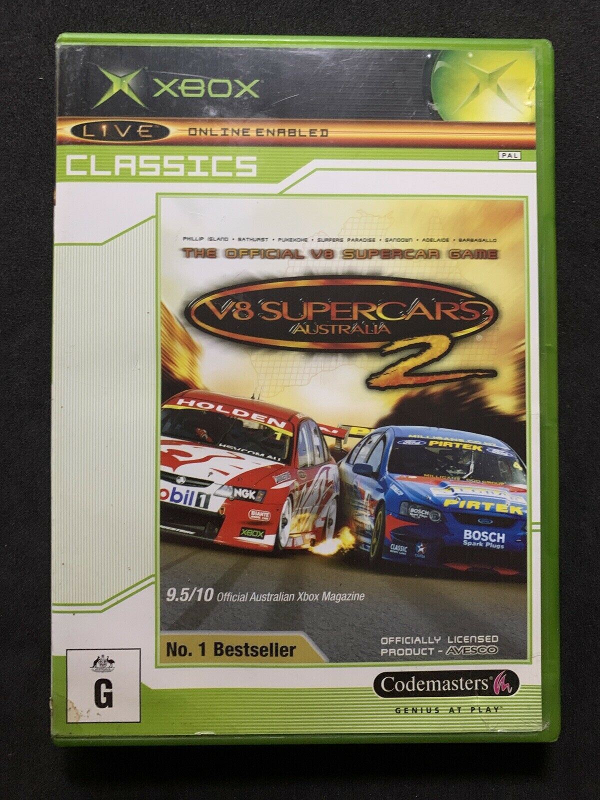 V8 Supercars 2 Australia - Xbox PAL