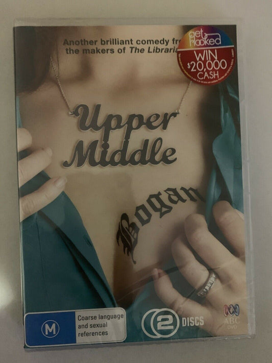 *New Sealed* Upper Middle Bogan (DVD, 2013) Abbie Maynard, Robyn Nevin. Region 4