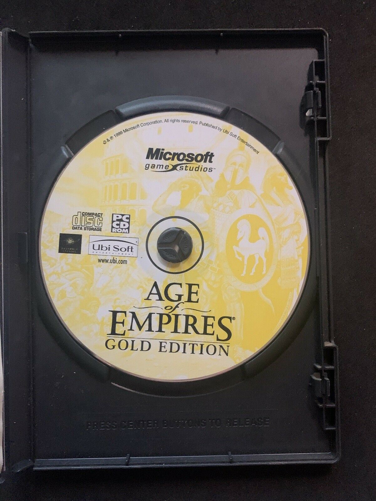 Age Of Empires Gold Edition + Rise Rome Expansion (PC, 1998) PC Windows Game