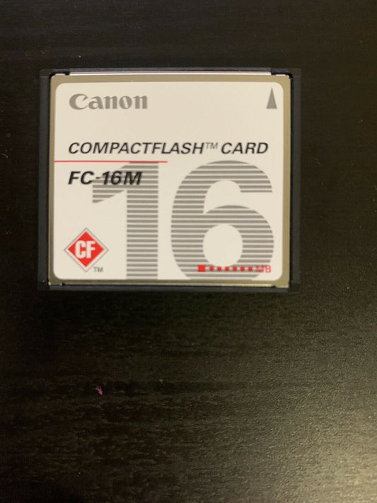 Canon Compact Flash Card FC-16M 16MB