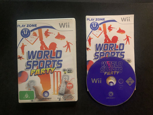 World Sports Party - Nintendo Wii PAL - Includes Manual