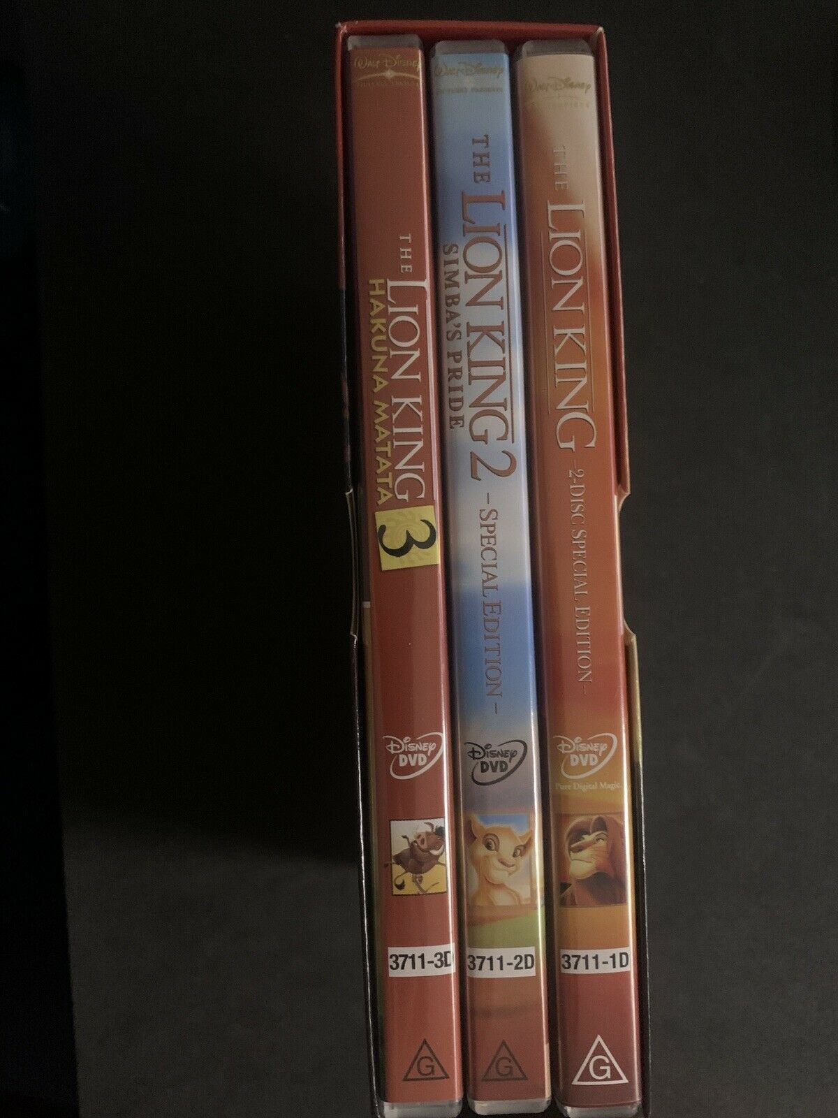 The Lion King Trilogy 1,2,3 Special Edition Box Set (DVD) Disney