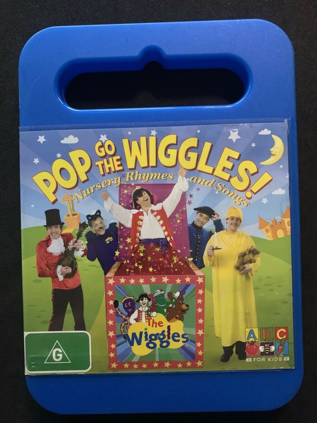 4x The Wiggles - Pop Go The Wiggles, Hot Popcorn, Racing Rainbow, Wake Up (DVD)